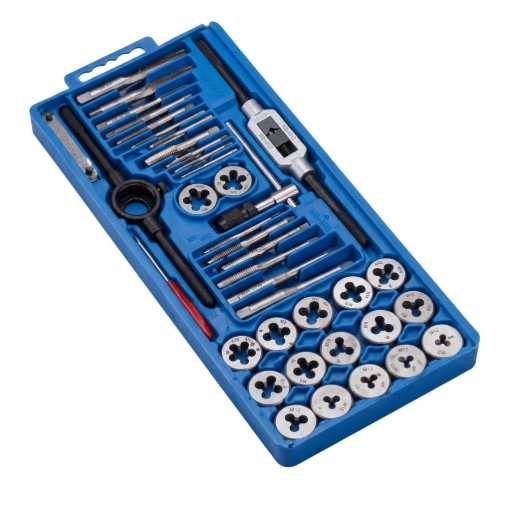 Picture of OSK Tools USA 40 Pcs. Tap & Die Set - Metric Combination of NC & NF, TD40PM