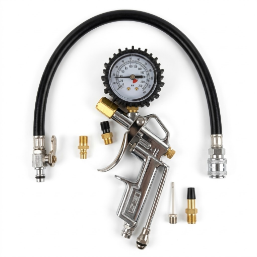 Picture of OSK TOOLS USA TIRE INFLATOR GAUGE, HL-B103-3
