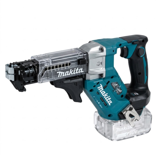 Picture of Makita 18V LXT BL Cordless 0-4,500 RPM41 mm (1-5/8") Auto Feed Screwdriver with Silent Clutch, DFR453Z