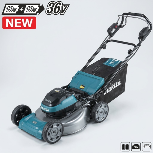 Picture of Makita 18V X2 (36V) LXT BL Cordless 53 cm (21") Self-Propelled Lawn Mower, DLM540Z